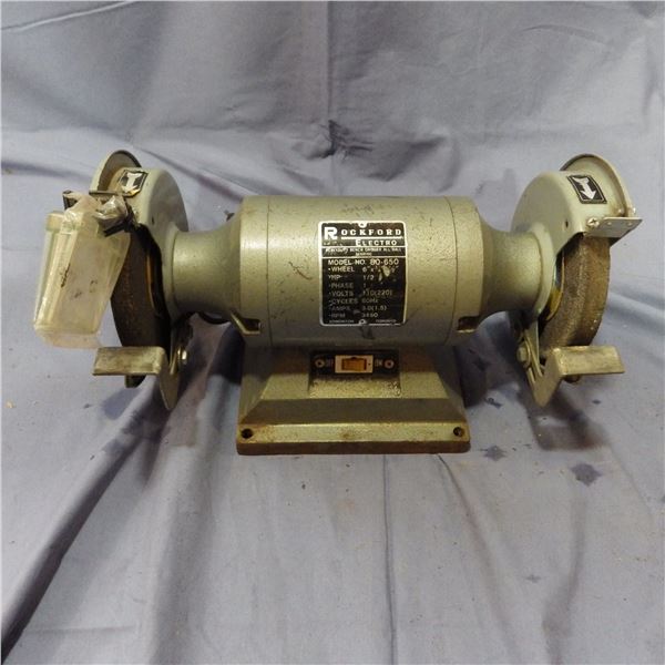 Rockford electro Heavy Duty Bench grinder - 1/2 horsepower
