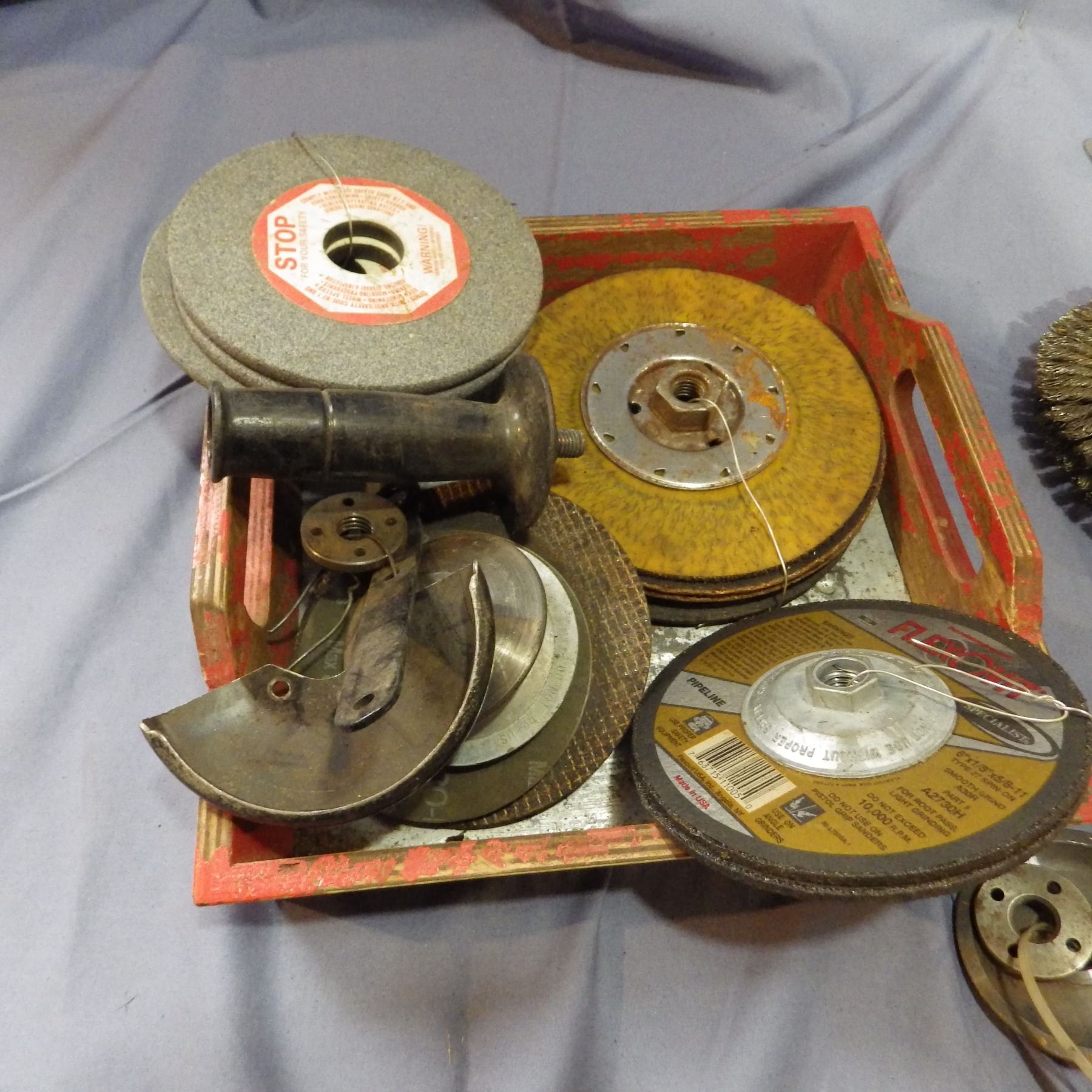 angle Grinder disks , and angle grinder wire brushes , and more