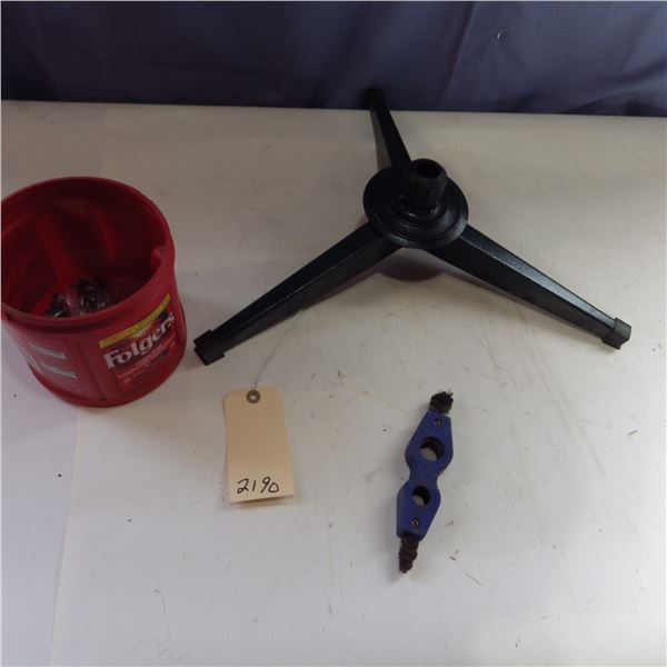 Christmas Tree Stand and Battery Post cleaner