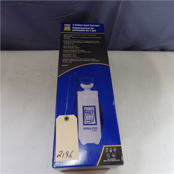 power fist 2 gallon   spot sprayer