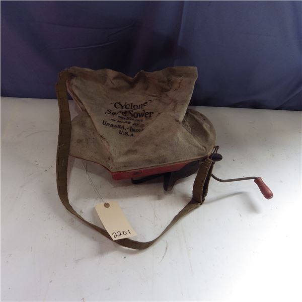 vintage Cyclone seed sower