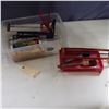 Image 1 : Paint Tray,  paint brushes , caulking guns