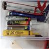 Image 2 : Paint Tray,  paint brushes , caulking guns