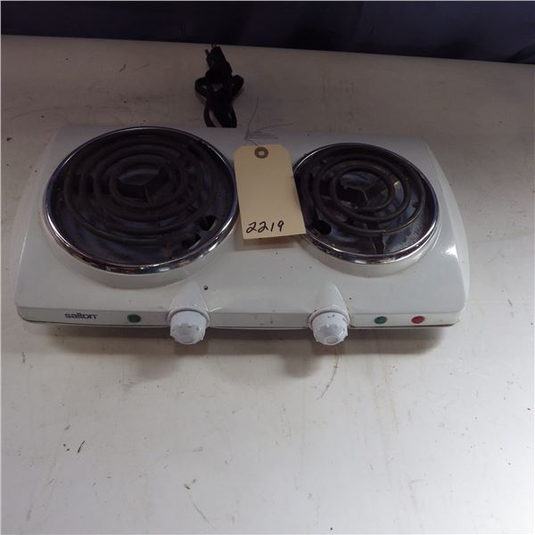 two burner hot plate