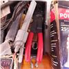 Image 4 : OHMS meter,    Wire crimpers , power post And more