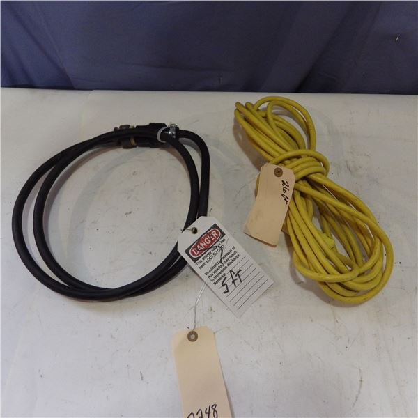 2 extension  cords