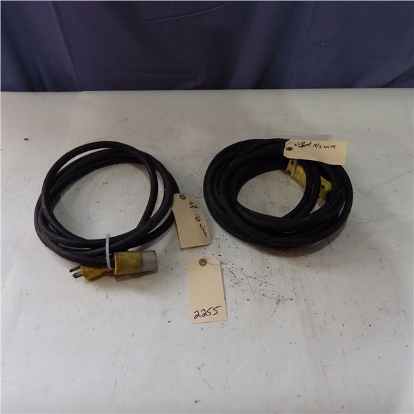 Lot of two extension cords