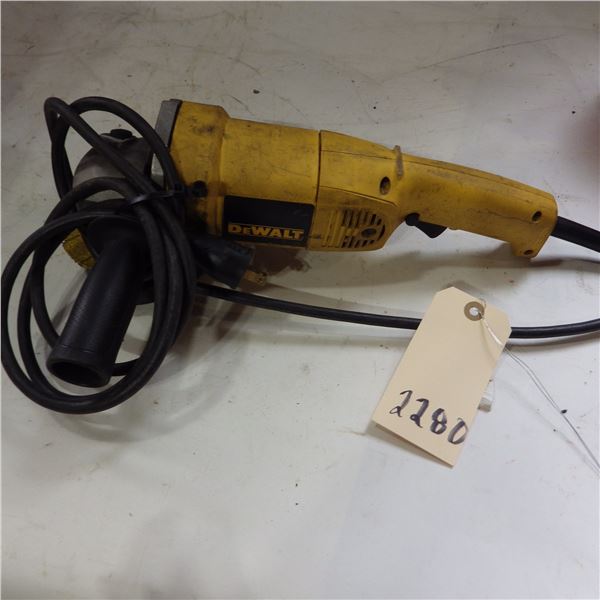 Dewalt 5 inch angle grinder