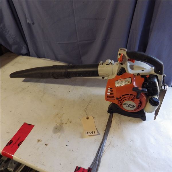 stihl SH85 gas powered leaf blower