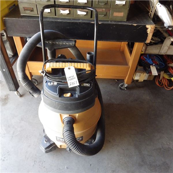rigid shot vacuum missing caster 16 gallon 6.5 peak horsepower