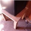 Image 10 : Danby microwave , chef bar fridge, and end table