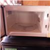 Image 5 : Danby microwave , chef bar fridge, and end table