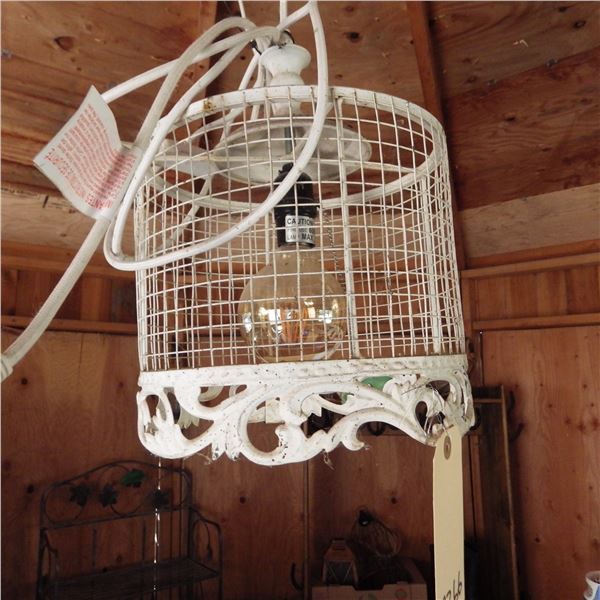 single bulb hanging light