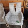Image 3 : woven Wicker Style  deck chairs