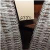Image 5 : woven Wicker Style  deck chairs