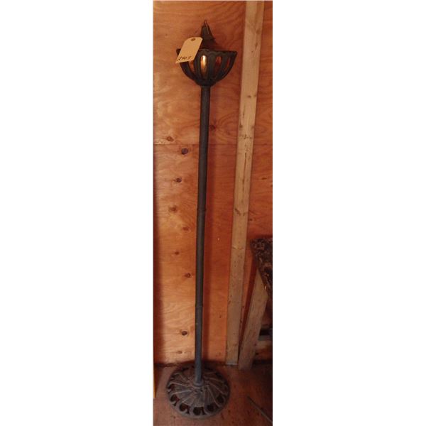 modern cast iron Torch lamp