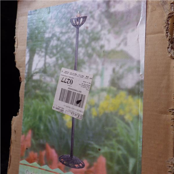 modern cast iron Torch lamp