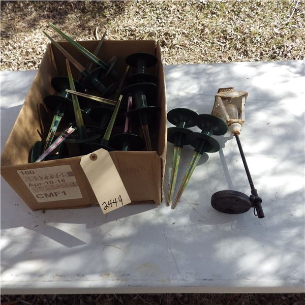 box garden  hose guides And miscellaneous
