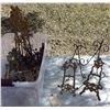 Image 1 : small folding metal display stands