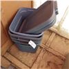Image 1 : Plastic storage tubs