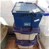Image 1 : Plastic storage tubs