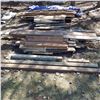 Image 1 : various lengths of lumber