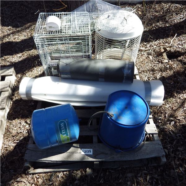 bird cages , heated bucket ,  Expansion Tank etc