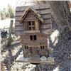 Image 3 : Wire garden pot stands and bird house