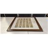 Image 3 : 22.5" x 24" Framed Collage of Cigarette Cards w/ Former Prime Minister Jean ChrÃ©tien from 1963-20