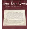 Image 3 : Vintage 31" x 18" Hudson's Bay Company: Building Fort Yukon Commemorative Poster