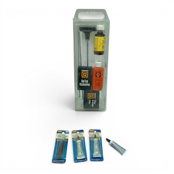 Assorted Firearm Cleaning and Maintenance Supplies