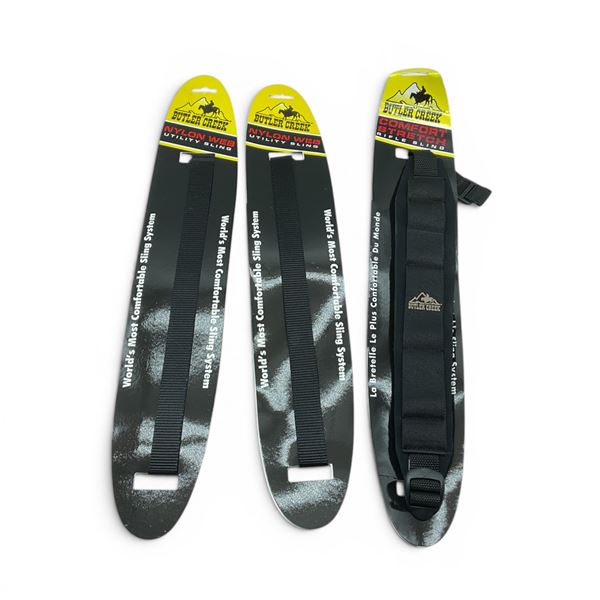 Butler Creek Nylon Web Utility Sling X 2 and Rifle Sling