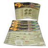 Image 1 : Gold Tip Placemat Info Sheets X 6