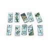 Image 1 : 1-3/4" Rail Section, Winter Camo X 10 Qty