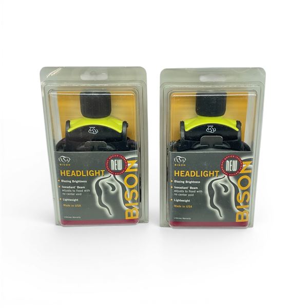 Bison Headlight with Xenon Bulb X 2 Qty