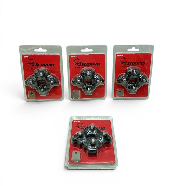 Scorpio trigger Locks, 4 Pack X 4 Qty