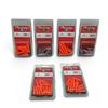 Image 1 : Victory Archery Accunock "G", 12 Pack X 2 Qty and Blazer Nock, Neon Orange, 12 Pack X 4 Qty