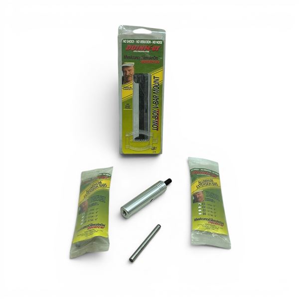 Doinker Aluminum E3 Extension Bar, 1.9 oz, 3" X 2 Qty and Doinker Low-Boy V-Bar Mount