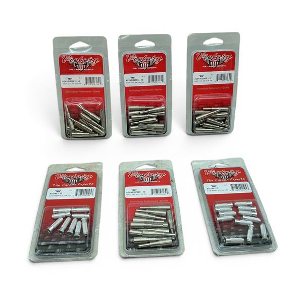 Victory Archery VAP Insert, 95 Grain, 12 Pack X 4 Qty and Aluminum Insert STD, .245, 12 Pack X 2 Qty