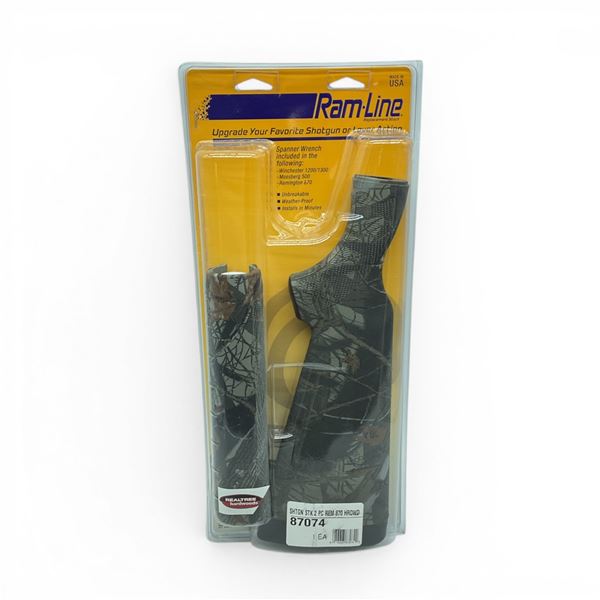 RamLine Synthetic Replacement 2 Pc Stock for Remington 870 in Hardwood Camo