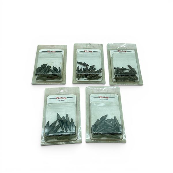 Victory Archery Assorted Field Tips, 12 Pack X 5 Qty