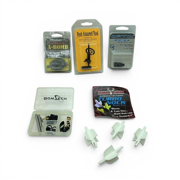 Assorted Archery Tools and Accessories