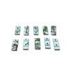 Image 1 : 1-3/4" Rail Section, Winter Camo X 10 Qty