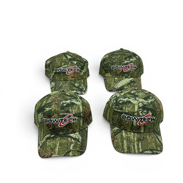Bowtech Hats in Camo X 4 Qty
