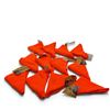 Image 1 : Hunters Specialties Camo Triangle Bandana, Blaze Orange X 12 Qty