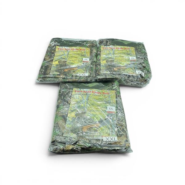 Tree Leaf Camo Suit, Size: 2X-Large X 3 Qty