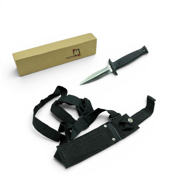 Master Cutlery Jaguar Fixed 4" Dagger with Sheath