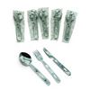 Image 1 : Knife, Fork, Spoon Camping Set X 6 Qty