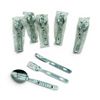 Image 1 : Knife, Fork, Spoon Camping Set X 6 Qty