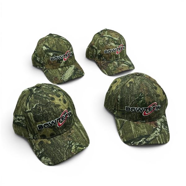 Bowtech Hats in Camo X 4 Qty